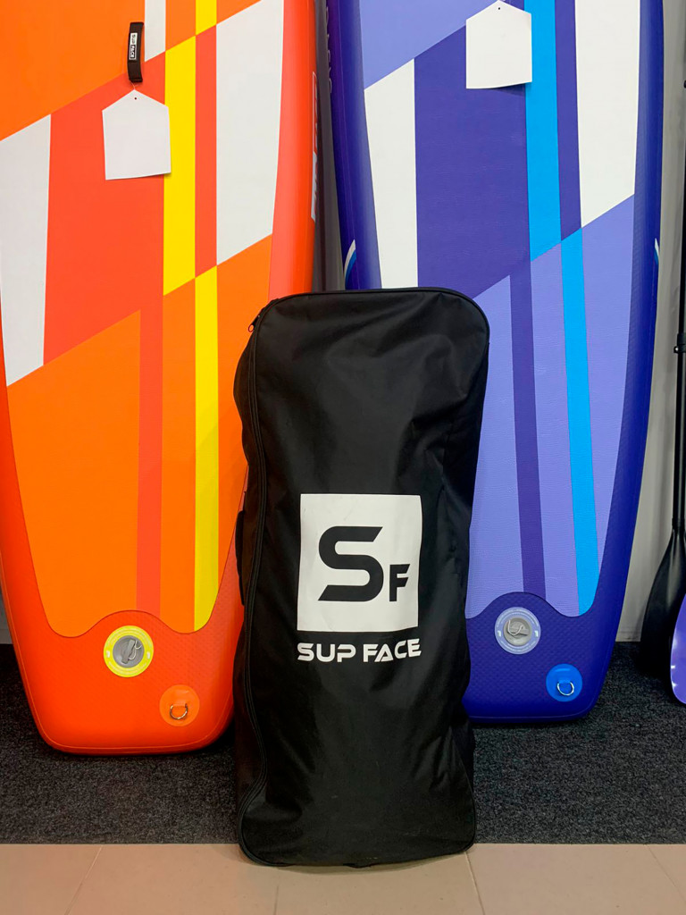 Сумка-рюкзак SUP face Basic, черный, для сапборда