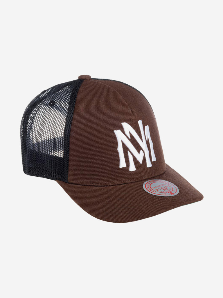 Бейсболка с сеточкой MITCHELL NESS HHSS3387-MNNYYPPPBROW