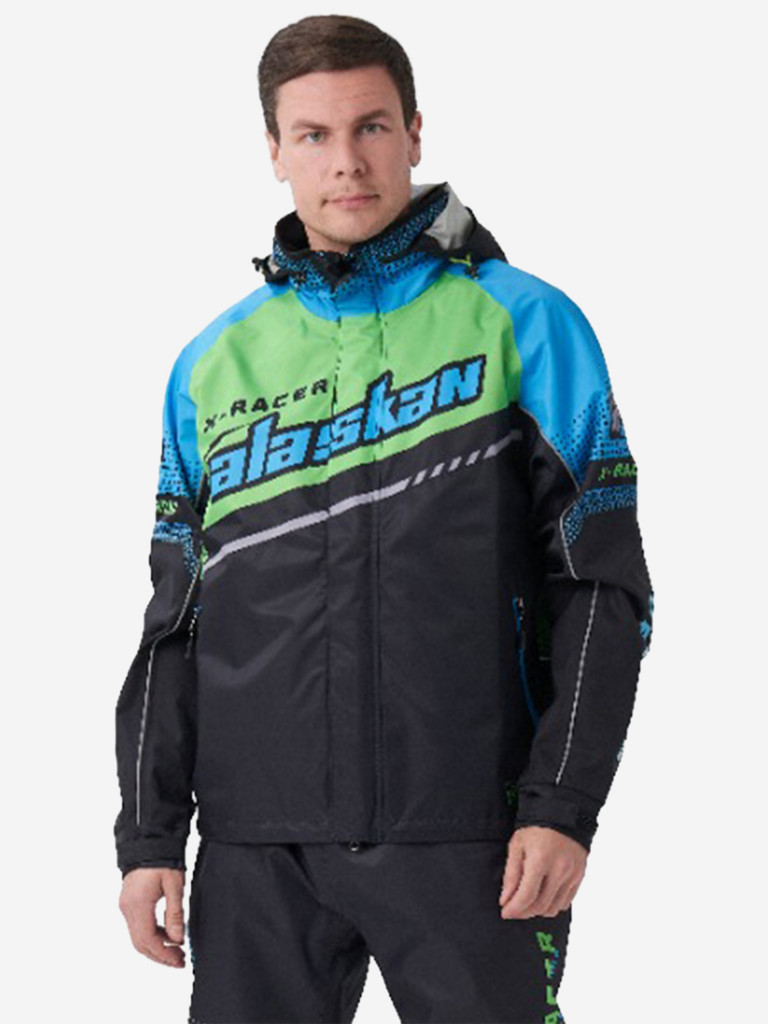 Куртка мембранная с магнитной застежкой Alaskan X-Racer для рыбалки и охоты
