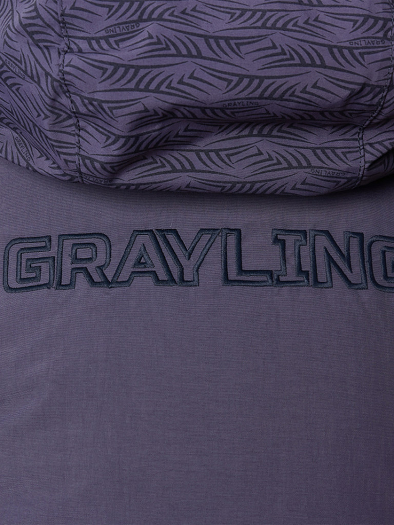 Костюм для рыбалки мужской GRAYLING, Тугур, зимний -15, серый