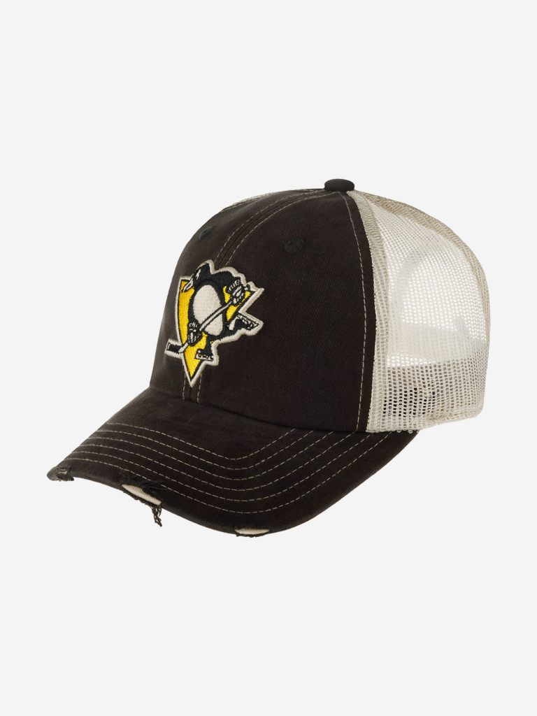 Бейсболка с сеточкой AMERICAN NEEDLE 23001A-PPN Pittsburgh Penguins Orville NHL