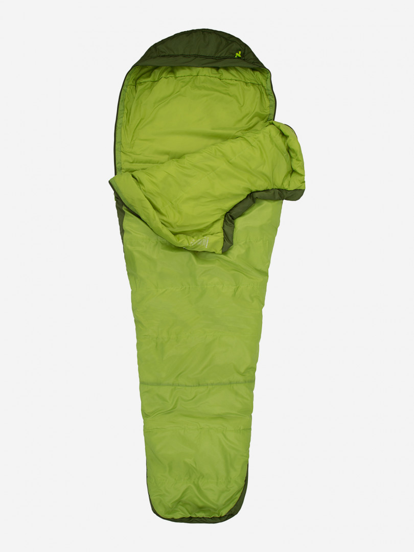 фото Спальный мешок marmot trestles 30 -3 long правосторонний, зеленый