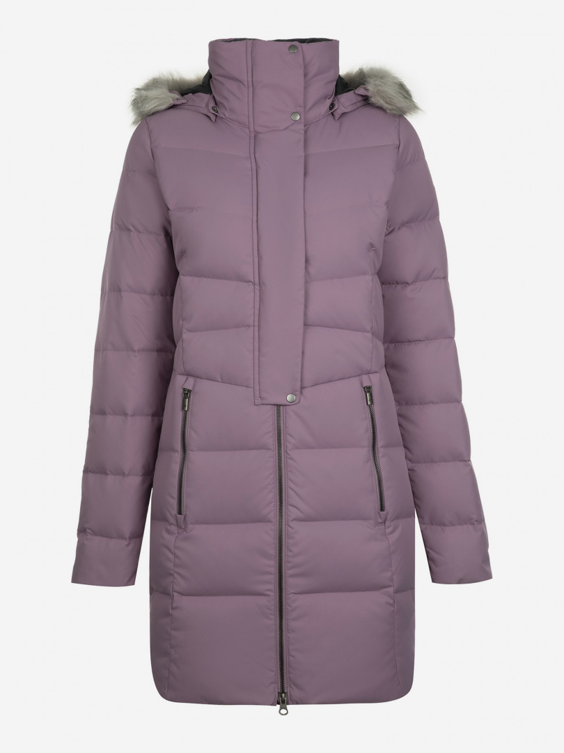 фото Куртка пуховая женская columbia crystal caves mid jacket, фиолетовый