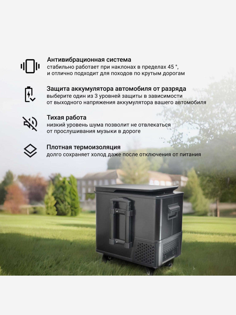 Компрессорный автохолодильник TESLER CCF-4001, 38л