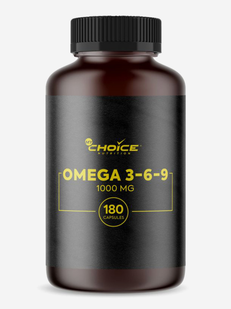 MyChoice Nutrition, БАД к пище ОМЕГА 3-6-9 комп. жир. к-ты (OMEGA 3-6-9 complex fatty acid), 180 кап