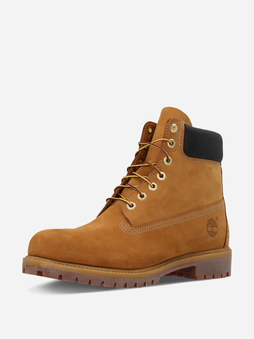 фото Ботинки утепленные мужские timberland 6 inch premium boot, желтый