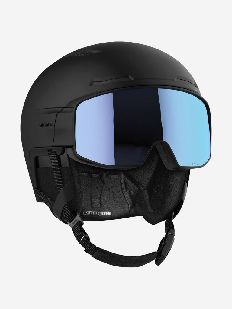 Горнолыжный шлем с визором Salomon Driver Prime Sigma Photo MIPS Черный Cat. 1-3