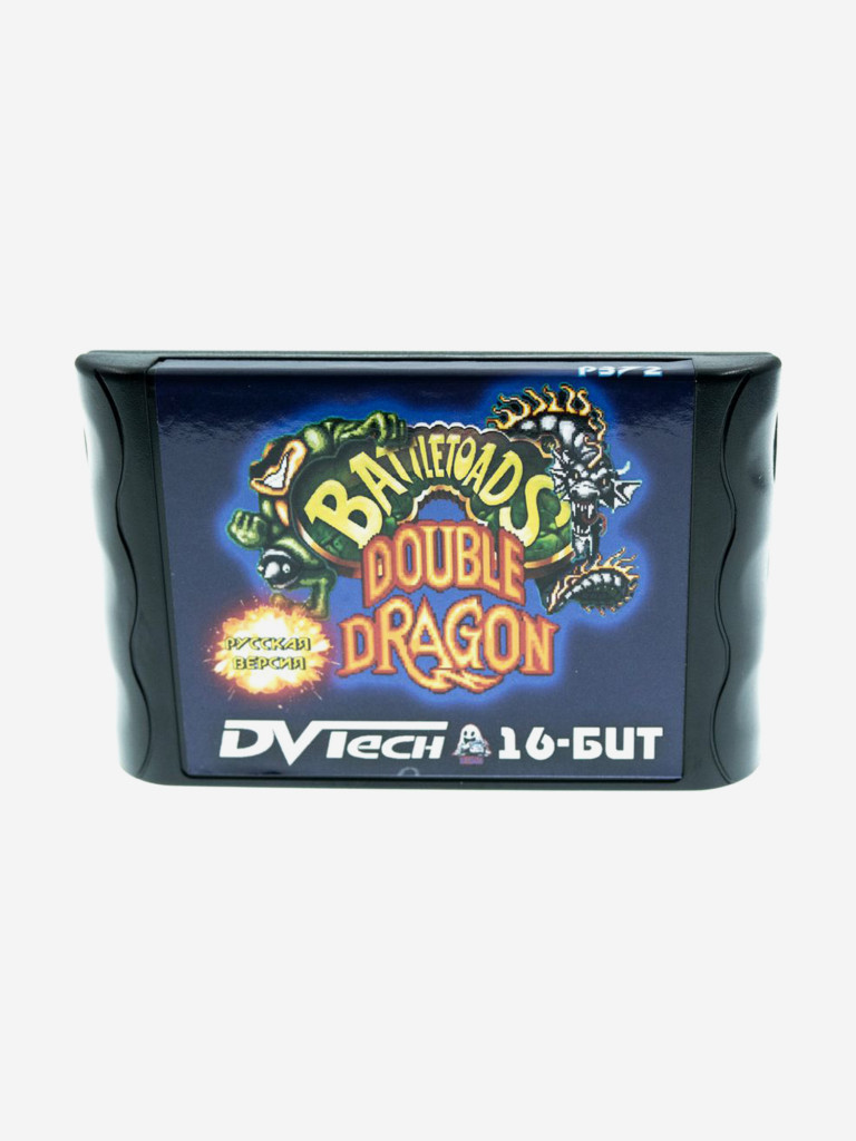 Картридж игровой DVTech Battletoads Double Dragon (на русском) 16 bit