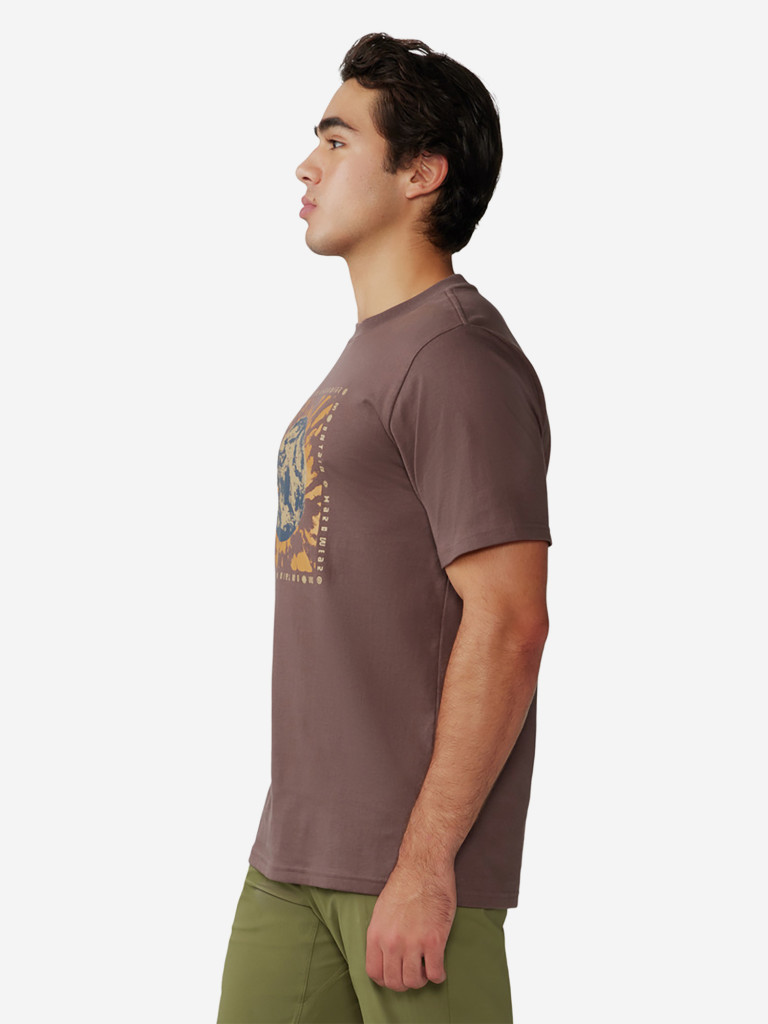 Футболка мужская Mountain Hardwear Tie Dye Earth Short Sleeve