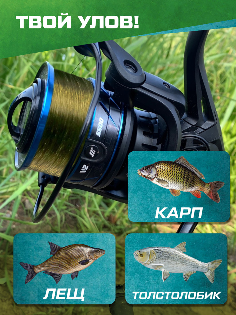 ELEGANCE METHOD Леска Accela Distance Feeder Olive 1000м 0.30мм 11.35кг