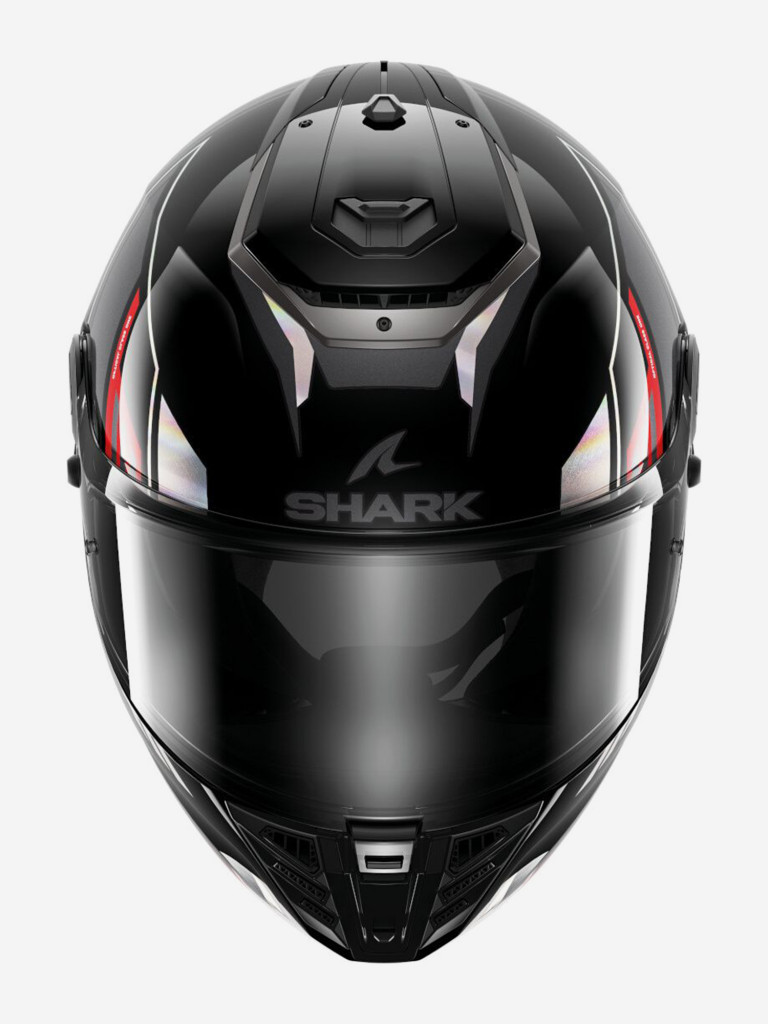 Мотошлем интеграл Shark SPARTAN RS BYRHON Black/Iridium Red/Black