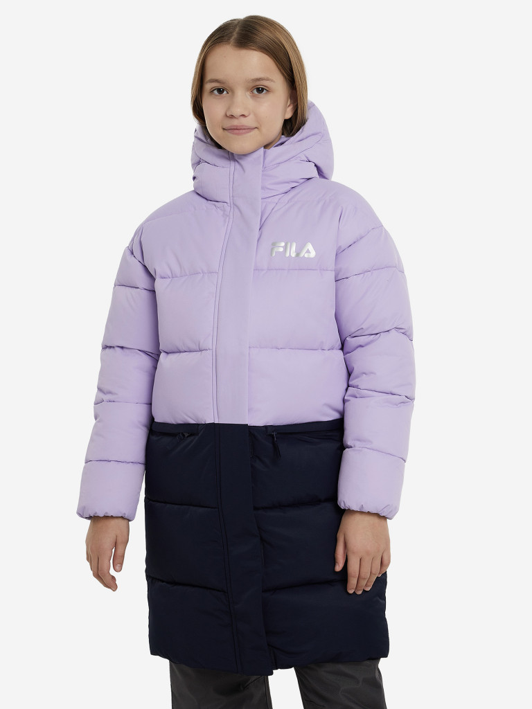 Пальто утепленное для девочек FILA
