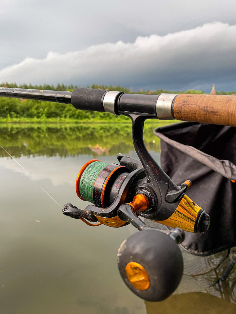 Катушка карповая с байтраннером Волжанка Карп Мастер 3000