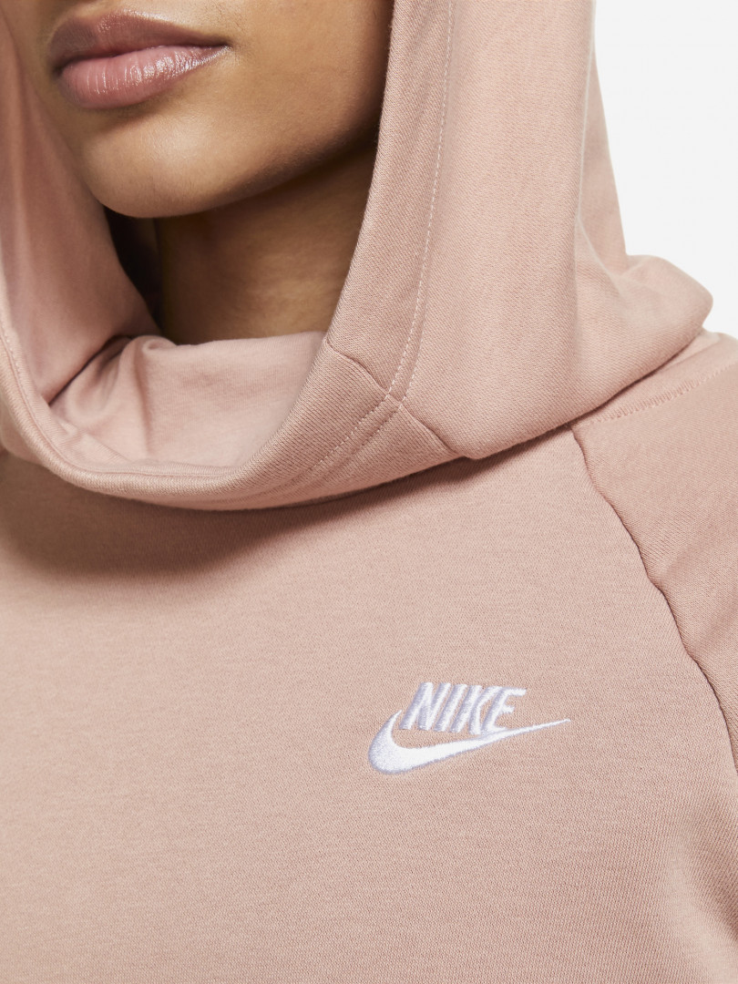 фото Худи женская nike sportswear essential, бежевый