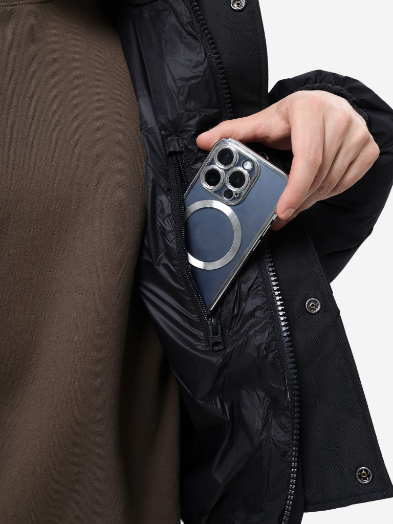 Парка зимняя пуховая мужская 1960s Swedish Army Motorcycle Alpha Industries