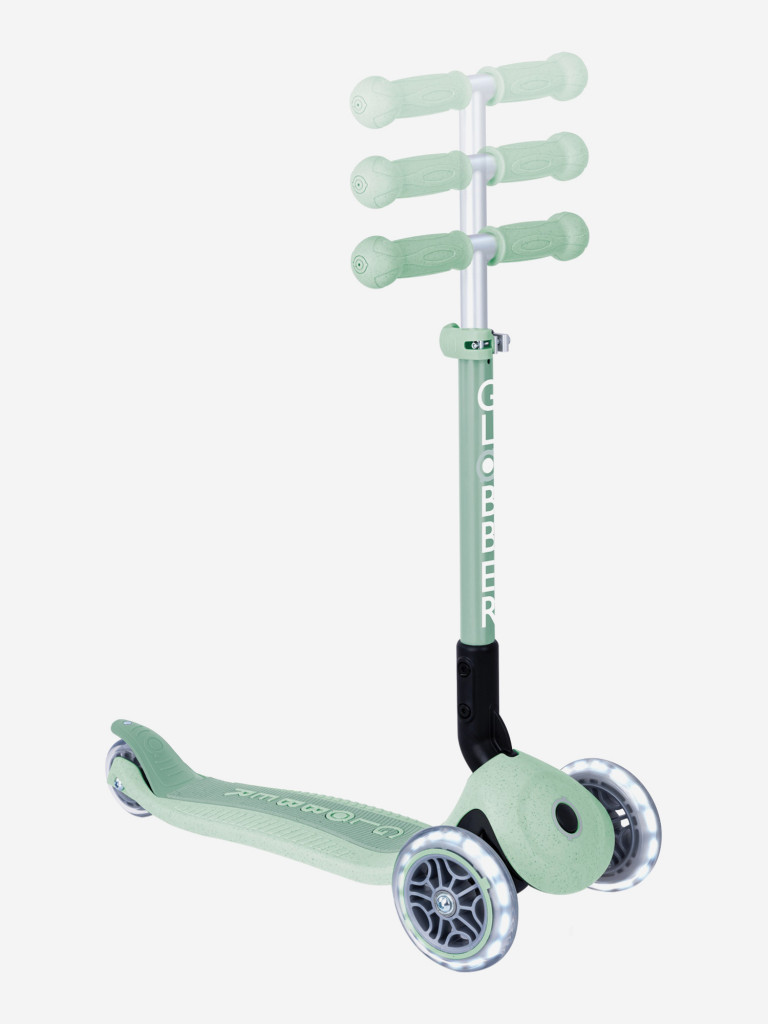 Самокат Globber JUNIOR FOLDABLE LIGHTS ECOLOGIC
