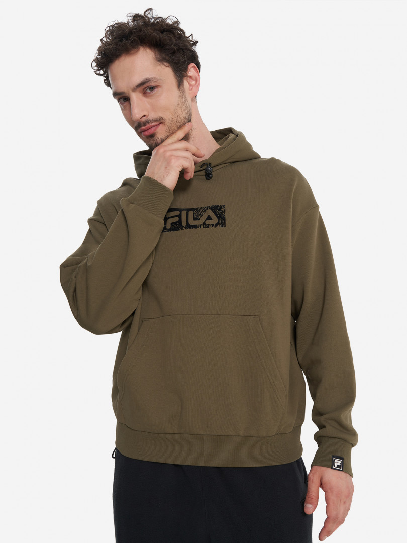 Худи мужское оверсайз FILA Коричневый 5849₽