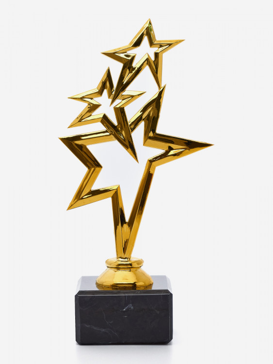 Кубок для награждения победителей Звёзды 1 шт. Награда для спорта и конкурсов.