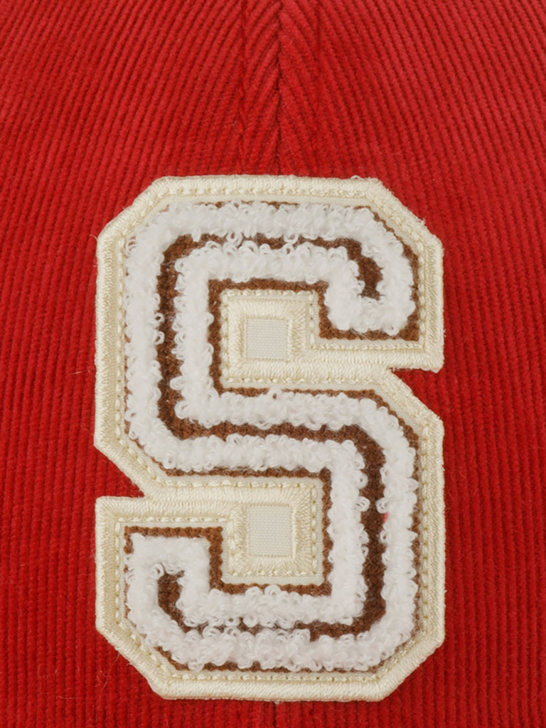 Бейсболка STETSON 7721147 BASEBALL CAP SUSTAINABLE CORDUROY (красный)