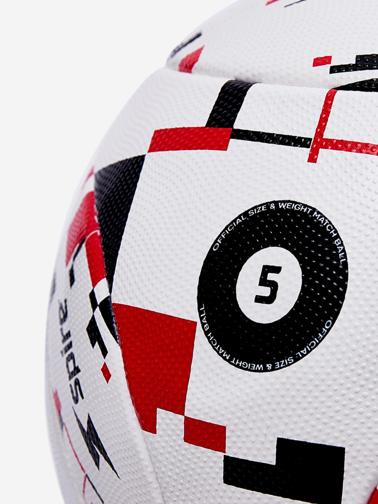 Футбольный мяч Spire Match Ball White/Red/black