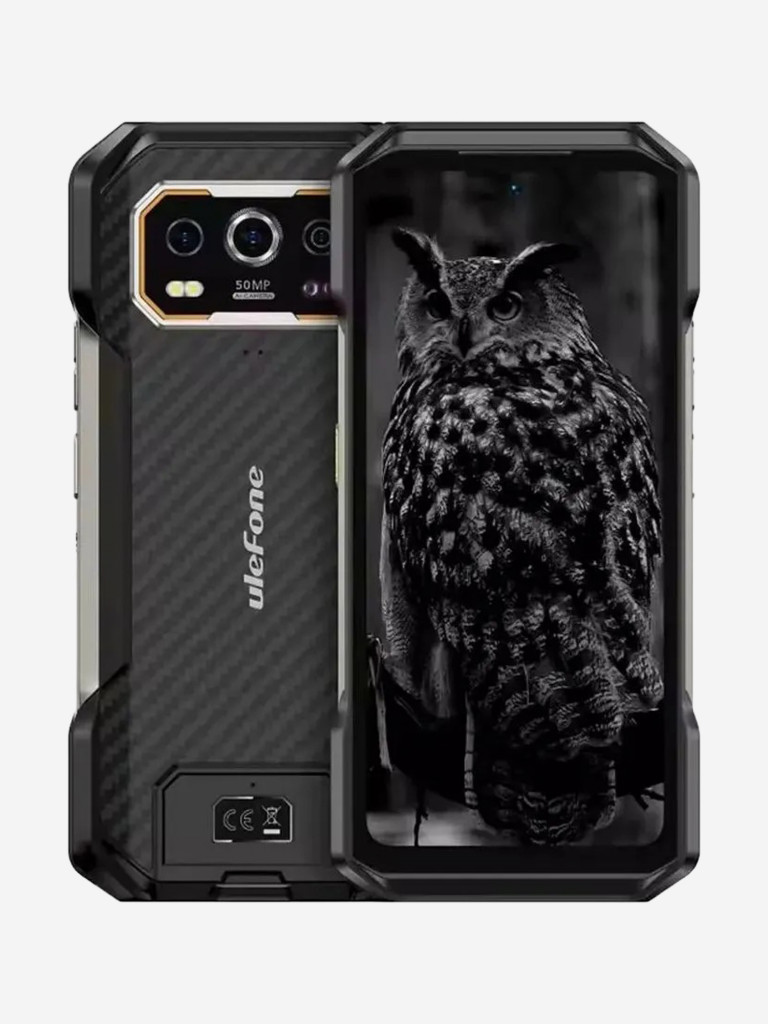 Смартфон Ulefone Armor 27 12+256 GB Black, 6.78”, FHD+, IPS, 120Hz, MTK G99, And14, 50+50+64, 32MP, 10600mAh, uSmart
