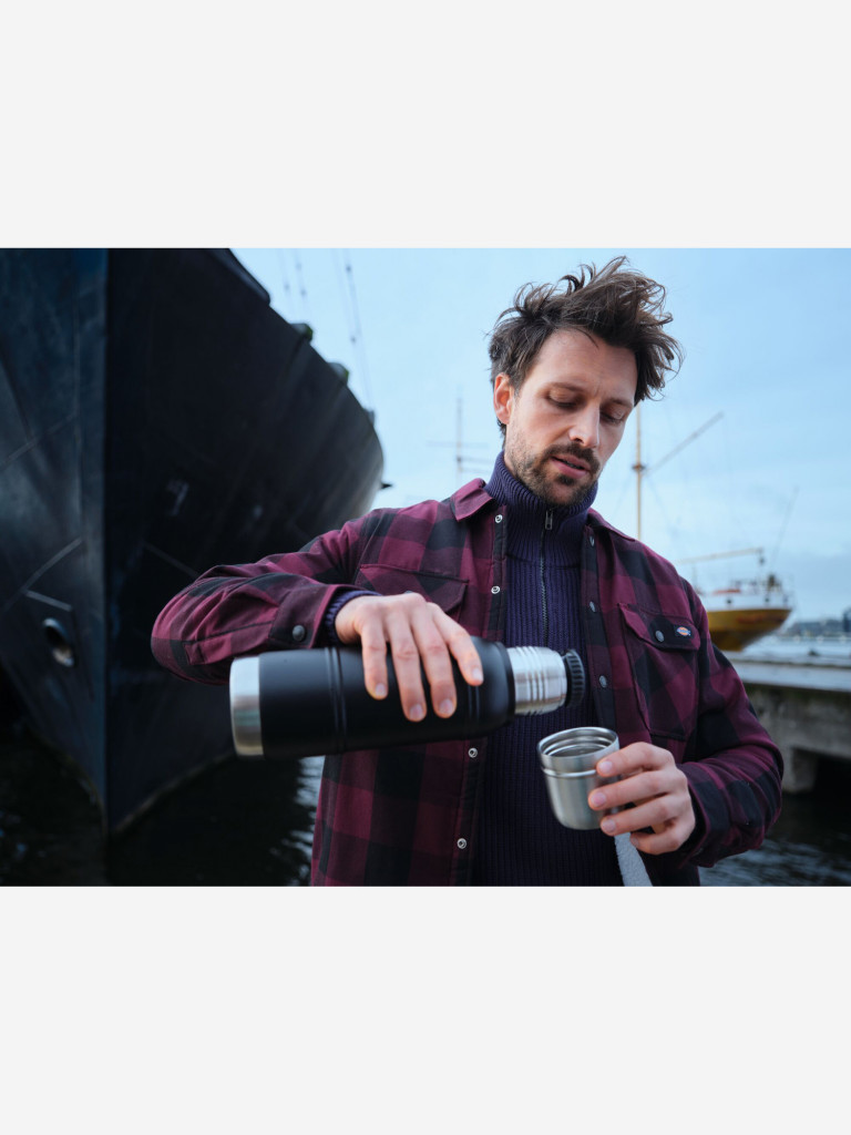 Термос для напитков Stanley Classic, 1 литр, черный