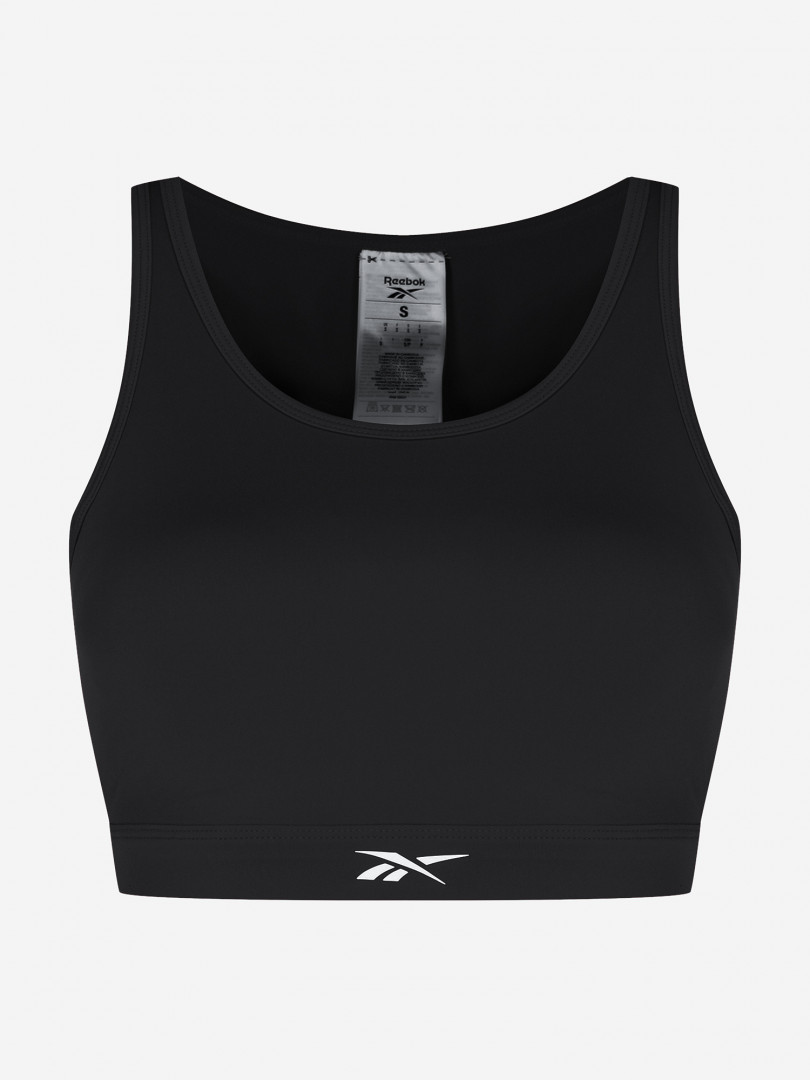 фото Топ бра спортивный reebok tulip core, черный