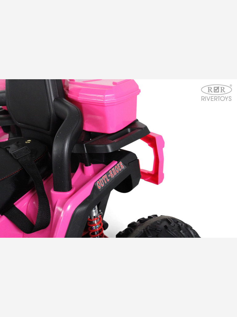 Детский электроквадроцикл RIVERTOYS Z111ZZ розовый