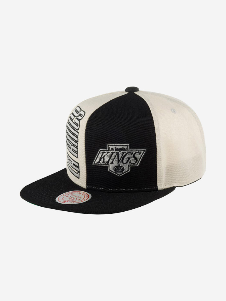 Бейсболка с прямым козырьком MITCHELL NESS HHSS5371-LAKYYPPPOFWH Los Angeles Kings NHL (черный)