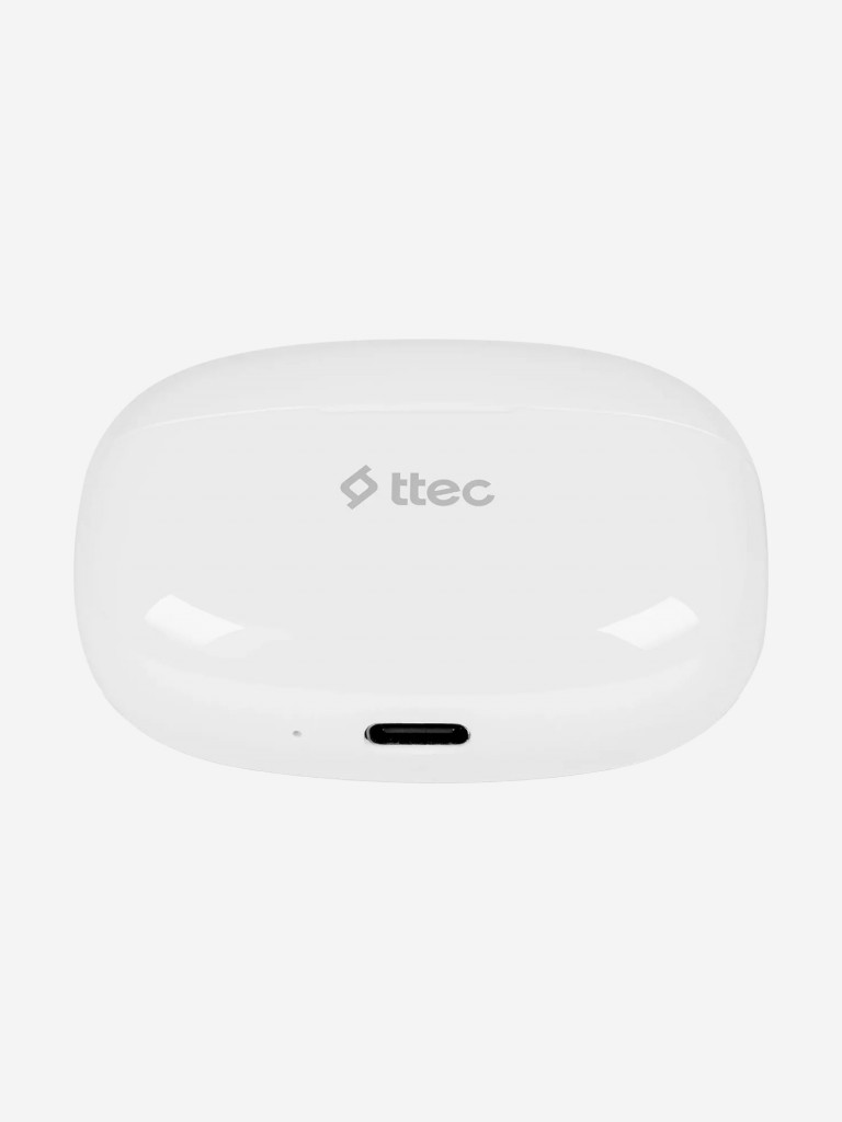 Беспроводная Bluetooth-гарнитура TTEC AirBeat Snap TWS Headset. Цвет: белый