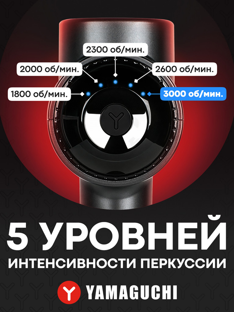 Перкуссионный массажер для тела Therapy Massage Gun