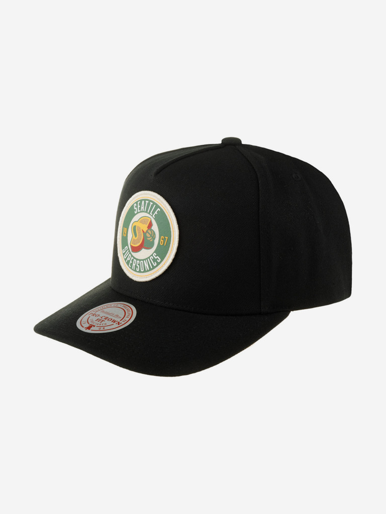 Бейсболка MITCHELL NESS HP8399-SSUBLCK Seattle Supersonics NBA (черный)