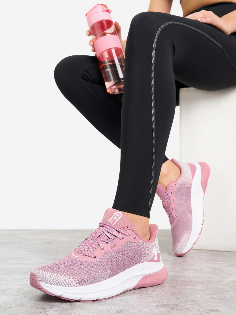 фото Кроссовки женские under armour hovr turbulence 2, розовый