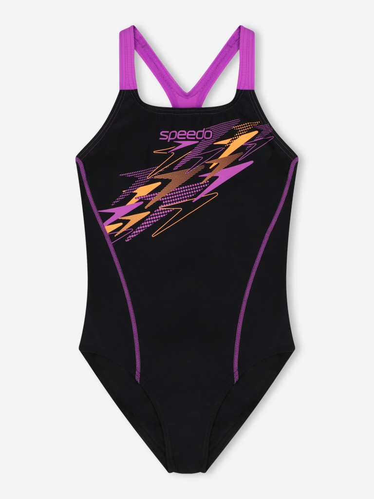 Купальник слитный для девочек Speedo Medley Logo