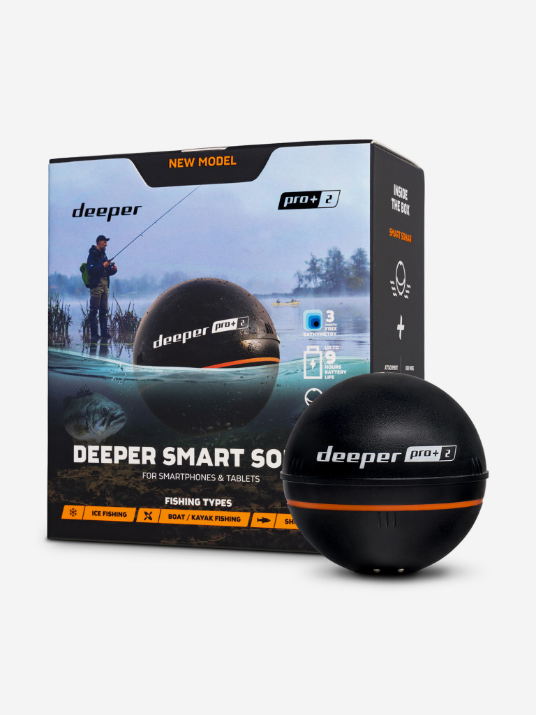Беспроводной эхолот Deeper Pro+2.0