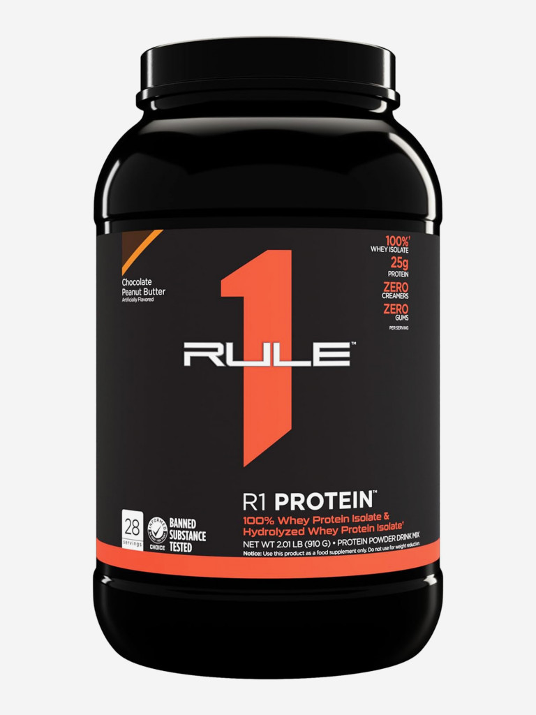 Протеин Rule 1 Protein, 910 г, Шоколадно-ореховое масло