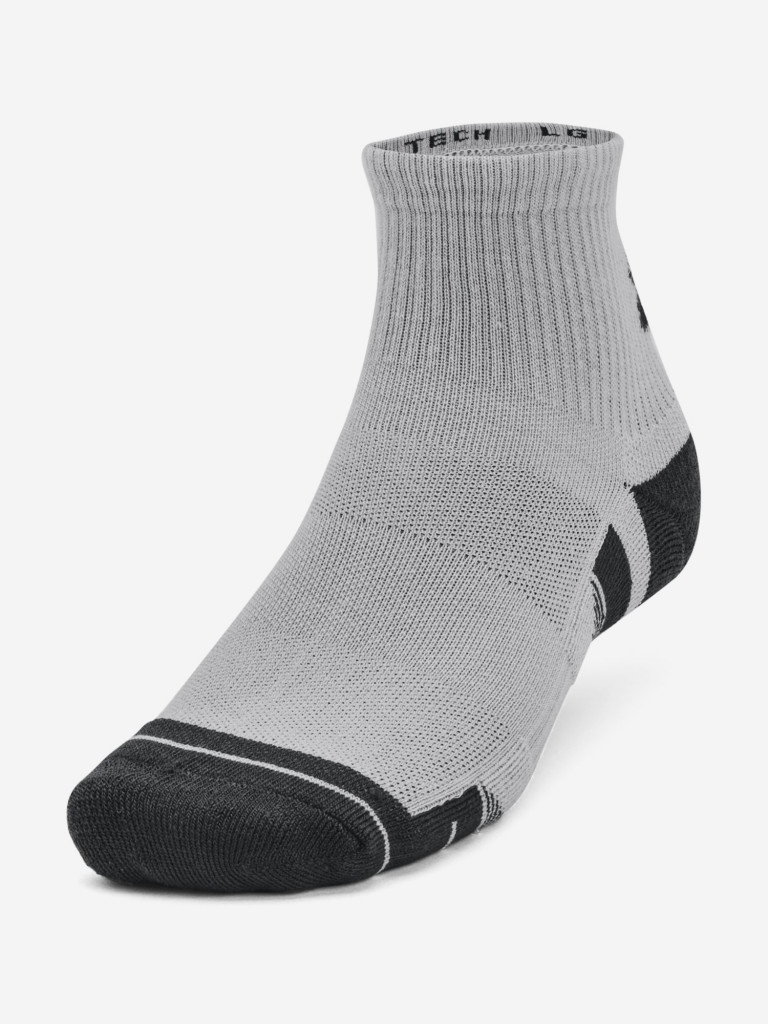 Носки стандартные унисекс Under Armour UA Performance Tech 3pk Qtr