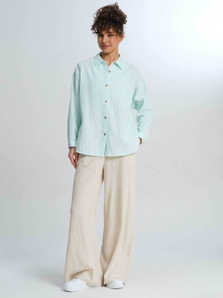 Рубашка женская Roxy Morning Shine Stripe