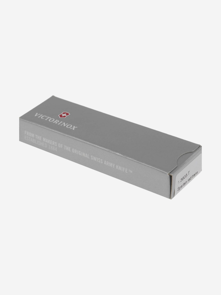 Складной нож Victorinox Spartan, красный полупрозрачный, 1.3603.t