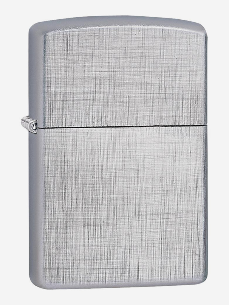 Зажигалка бензиновая ZIPPO 28181 Classic Linen Weave Brushed Chrome