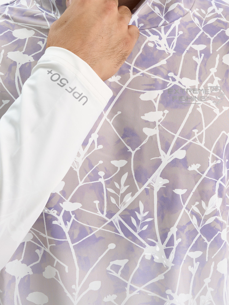 Лонгслив мужской Extreme Fishing ADD-G702H для рыбалки, с капюшоном, UPF50+ с защитой от насекомых