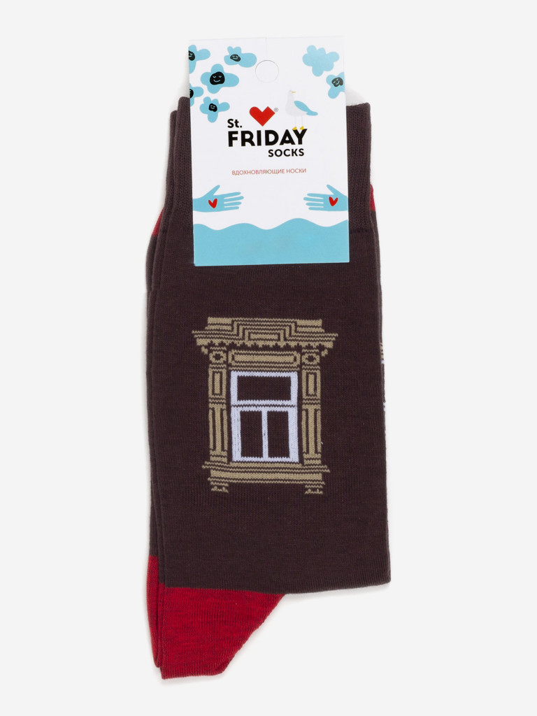 Носки с рисунками St.Friday Socks, Татарский декор