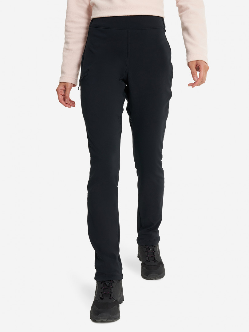 фото Брюки женские columbia back beauty high-rise pant, черный