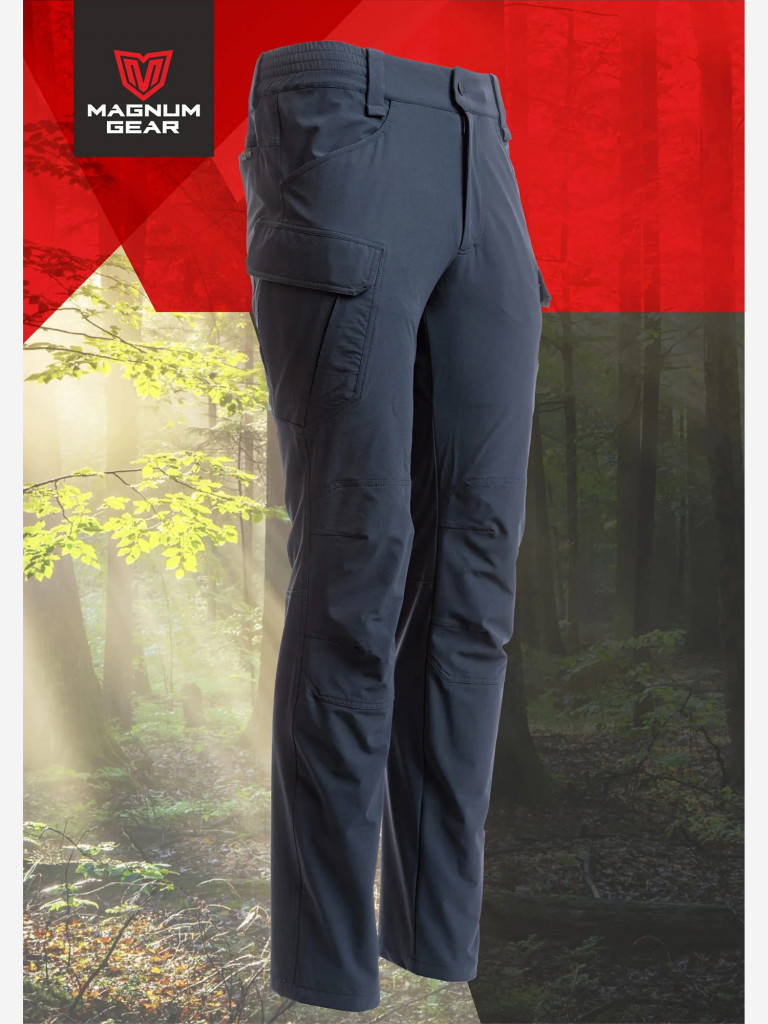 Брюки для охоты и рыбалки MAGNUM GEAR TREK FLEX синий