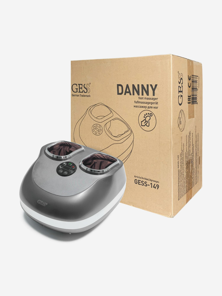 Массажер для ног GESS Danny, лимфодренажный с вибрацией