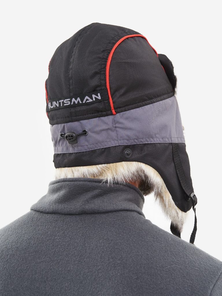 Шапка-ушанка зимняя мужская Huntsman Siberia Breathable меховая мембранная