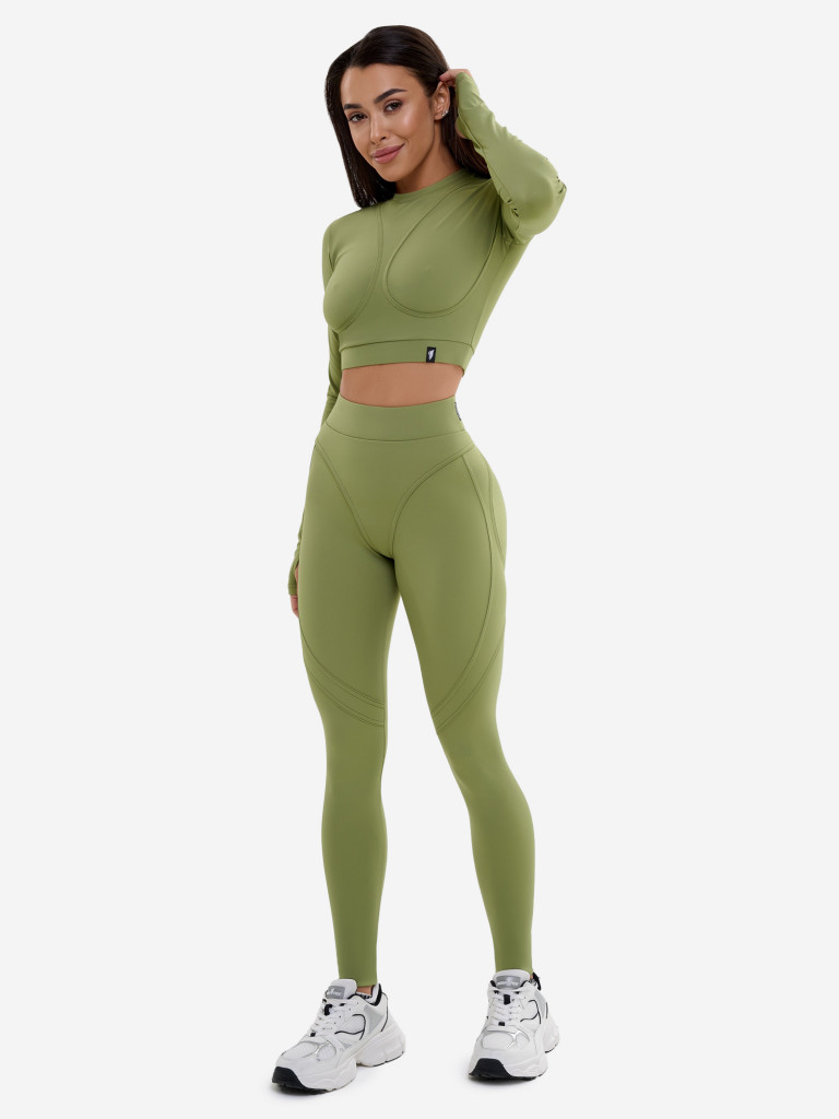 Рашгард женский Bona Fide: Rashguard Extra Sex "Olive"