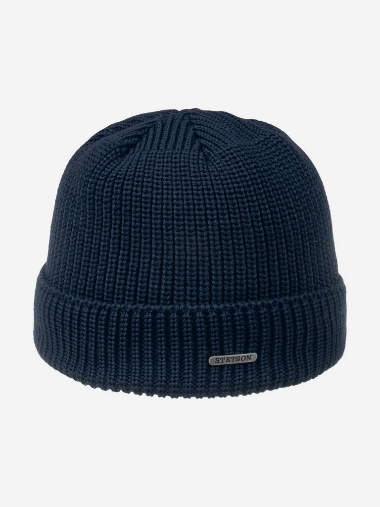 Шапка с отворотом STETSON 8599345 BEANIE MERINO