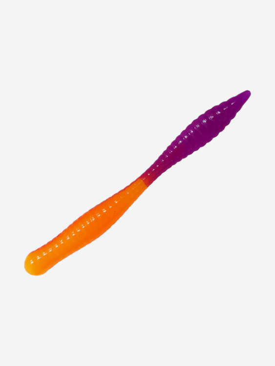 Силикон TROUT LURE (SANSAN) в банке, BEAVER 77, СЫР,COL. 25 (Orange-Purple), (10шт)