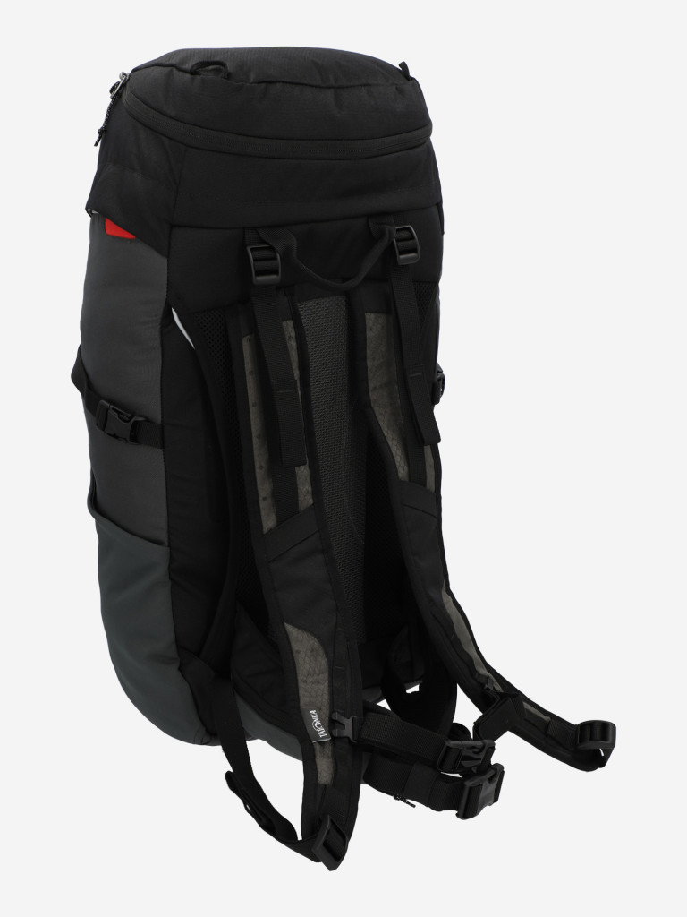 Mochila De Senderismo Tatonka Hike Pack 32 - 32 Litros, Negro, Acolchada Transpirable, Incluye Cubierta De Lluvia
